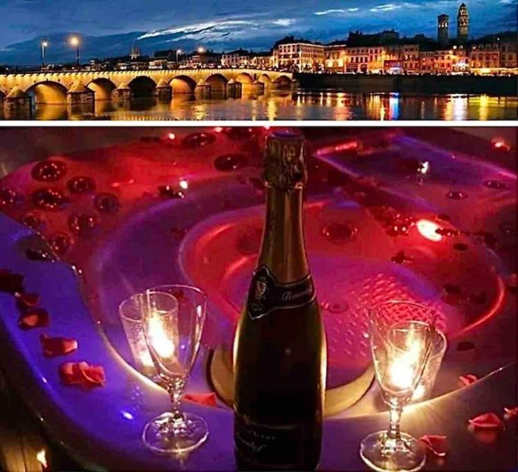 Sejour Detente Au Coeur De Macon Spa,Cine,Bouteille Offerte Buitenkant foto